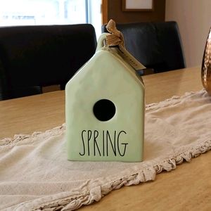 Rae Dunn Spring Bird House